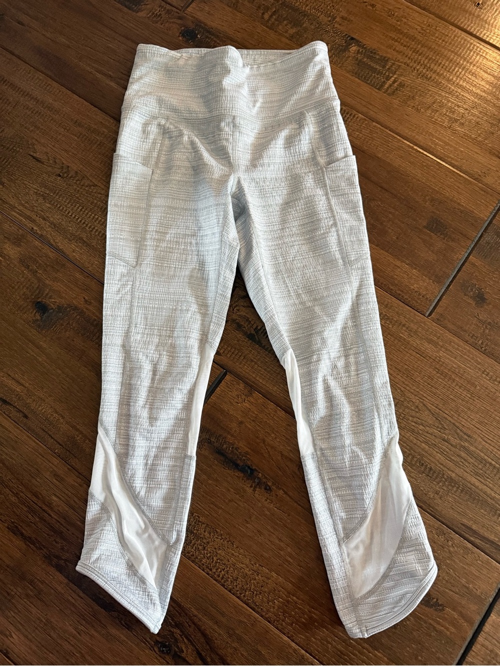 Athleta White Womens Girls' Leggings with Side Pockets